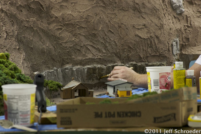 Painting the mountain