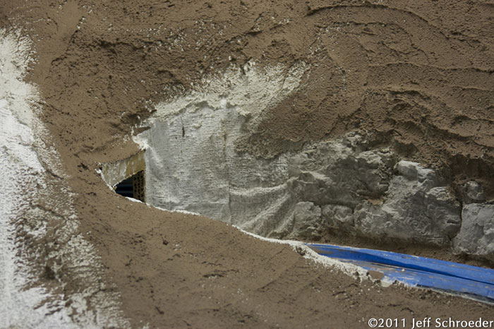 New tunnel portal under construction