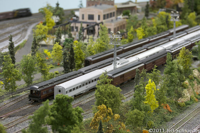 Passenger coach yard